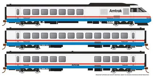 Turboliner DCC AMTK Set#2