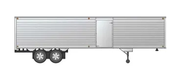40'Fruehauf Silver/Unlett