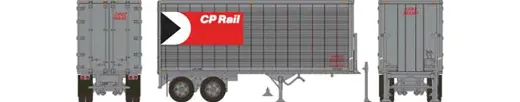 26'Trailer CP Rail 268301