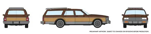 Chevy Caprice Wgn Brn Wdy