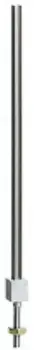 N  H-Profil-Mast aus Neusilber, 70 mm hoch (5 stk.)