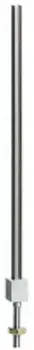 N H-Profil-Mast aus Neusilber, 70 mm hoch (5 stk.)
