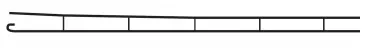 N Fahrdraht verkupfert 0,5 x 300 mm (5 stk.)