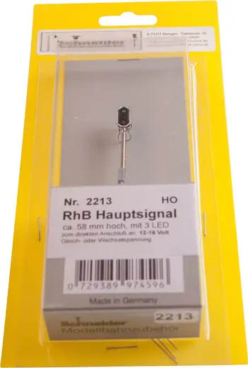 RhB Hauptsignal mit kurzem Mast