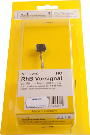 RhB Vorsignal m.kurz.Mast