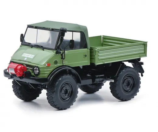 Unimog 406 Cabrio, grün 1:18