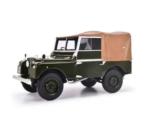 Land Rover 80 dunkelgrün 1:12