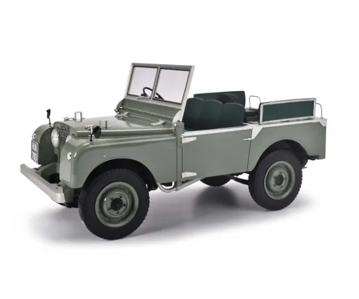 Land Rover 80 hellgrün 1:12