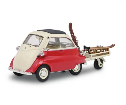 BMW Isetta Anhänger+Ski