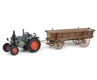 Lanz Bulldog m.Leiterwagen