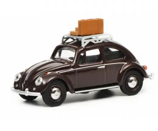 VW Käfer mit Gepäck 1:64