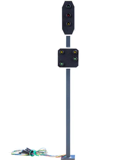 RhB Lichtsignal Haupt und Vorsignal S7