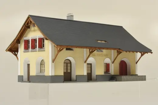 Bausatz Bahnhof "Susch" Rhätische Bahn