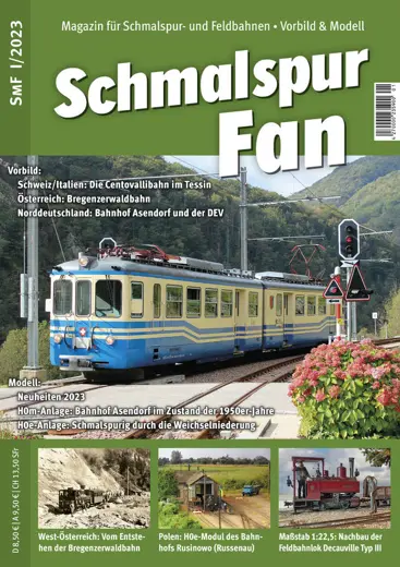 Einzelheft "Schmalspurfan" Ausgabe 1/2023