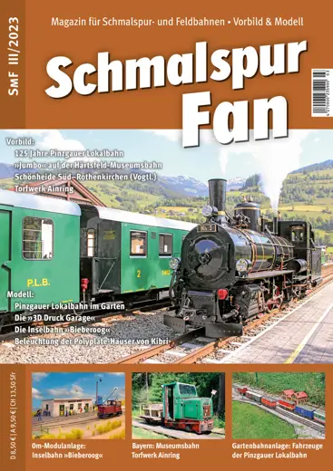 Einzelheft "Schmalspurfan" Ausgabe 3/2023