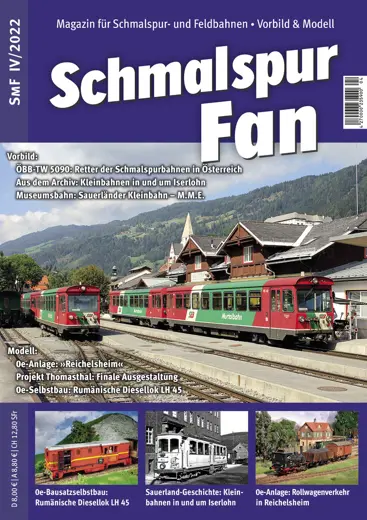 Einzelheft "Schmalspurfan" Ausgabe 4/2022