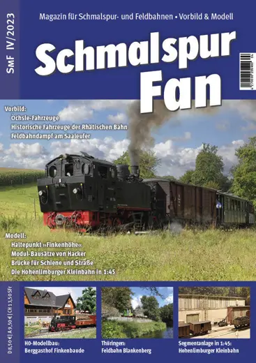 Einzelheft "Schmalspurfan" Ausgabe 4/2023