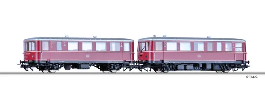 Triebwagen mit Beiwagen DB