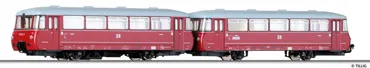 Triebwagen mit Beiwagen DR