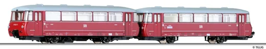 Triebwagen mit Beiwagen DR