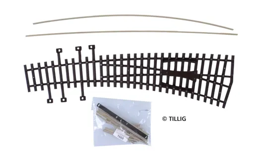 Bausatz Innenbogenweiche rechts