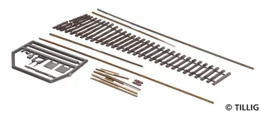 Bausatz Flexsteg-Weiche