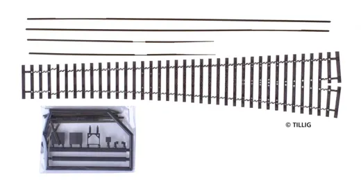 Bausatz Flexsteg-Weiche