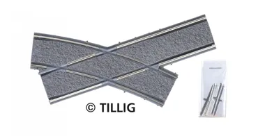 Bogenkreuzung Asphalt/Beton