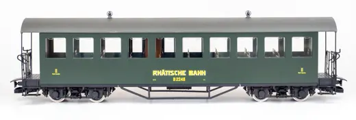 3er Set RhB Personenwagen B 2245-2247, mit Sprengwerk