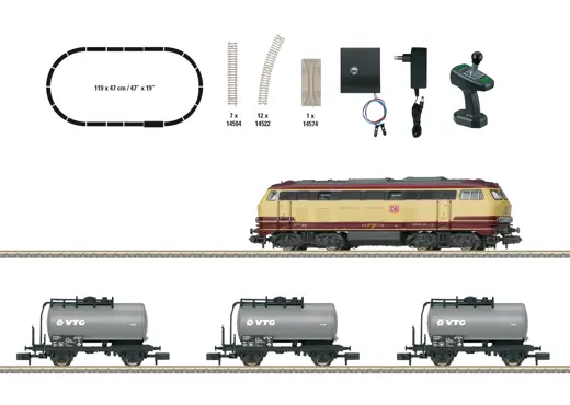 Digital-Startpackung "Güterzug" mit Baureihe 217 , DB
