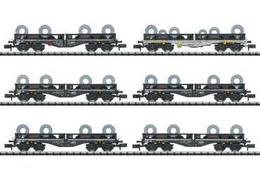 Güterwagen-Set "Coil-Transport", AAE