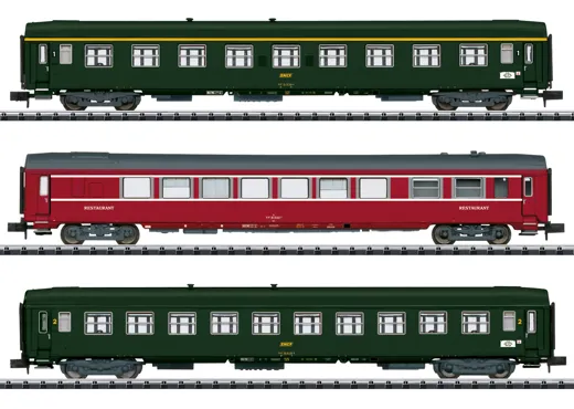 Schnellzugwagen-Set "Nizza - Paris", SNCF