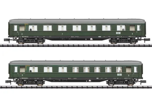 Schnellzugwagen-Set 2 "D 96" , DB