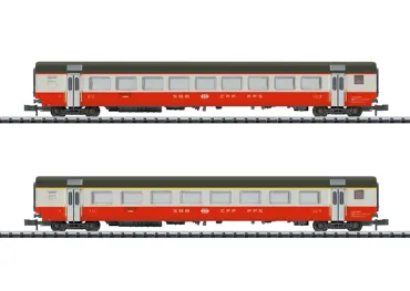 Schnellzugwagen-Set "Swiss Express" Teil 2, SBB