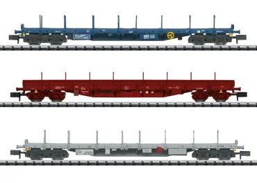 Flachwagen-Set Bauart Rnss, AAE