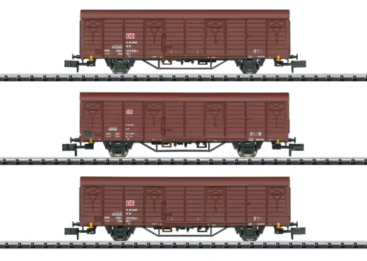 Güterwagen-Set Gbs 258, DB