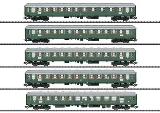 Schnellzugwagen-Set 1 "D96 Isar-Rhone", DB