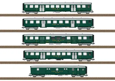 Leichtstahlwagen-Set zur Ae 3/6 I, SBB
