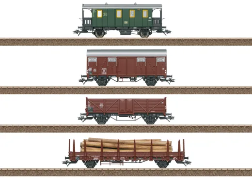 Güterwagen-Set Nebenbahn, DB