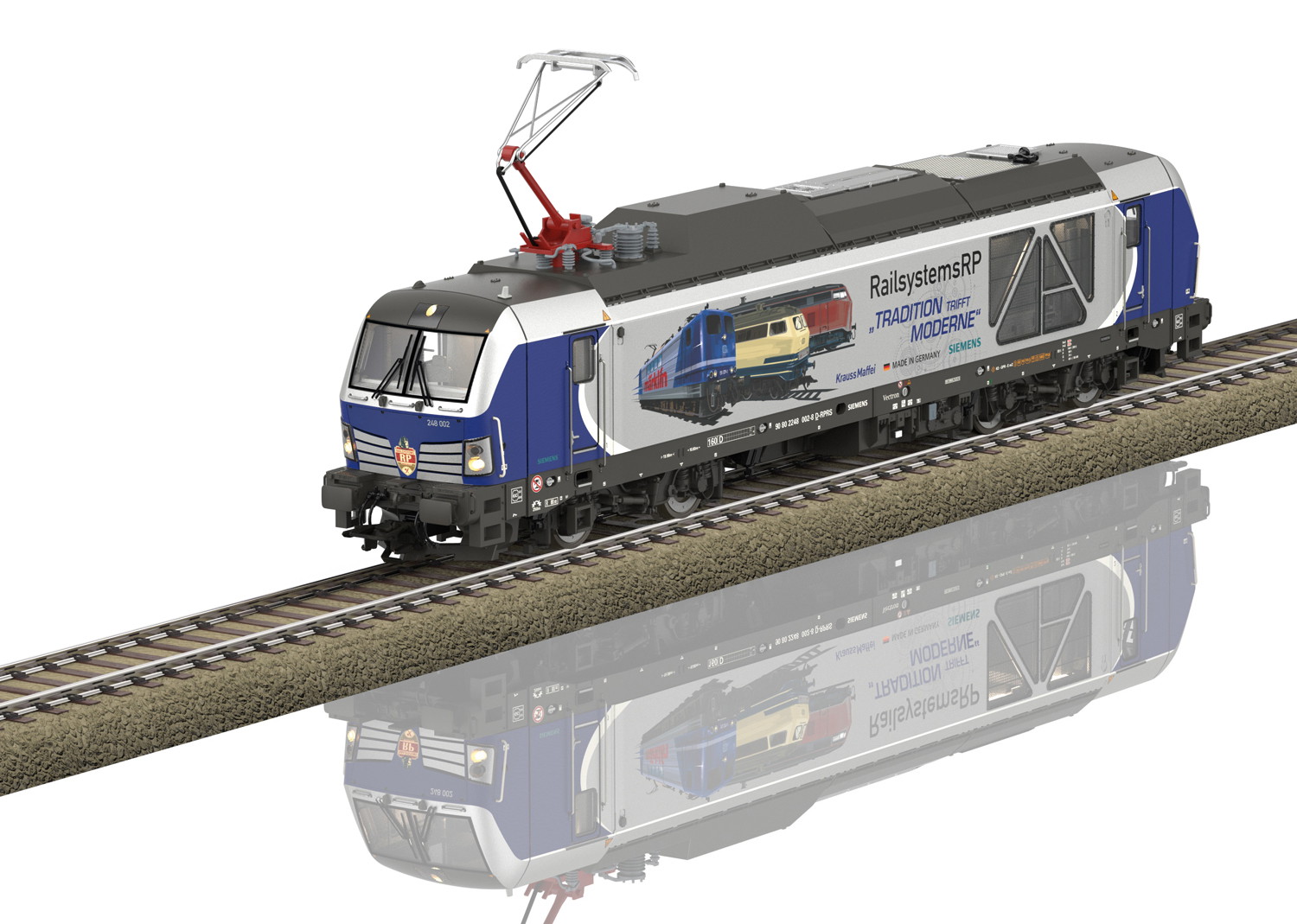 Trix 25291 Zweikraftlokomotive Baureihe 248 World of Trains ...