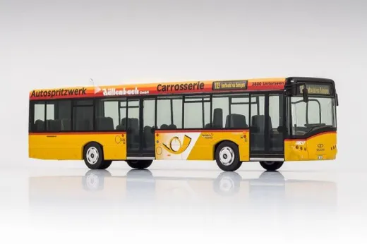 Solaris U12, 2türig, Postauto Schweiz, Wg. 65, 103 Iseltwald