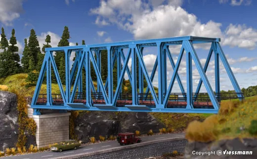 H0 Kastenbrücke, gerade