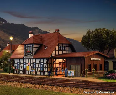 H0 Bahnhof Spatzenhausen