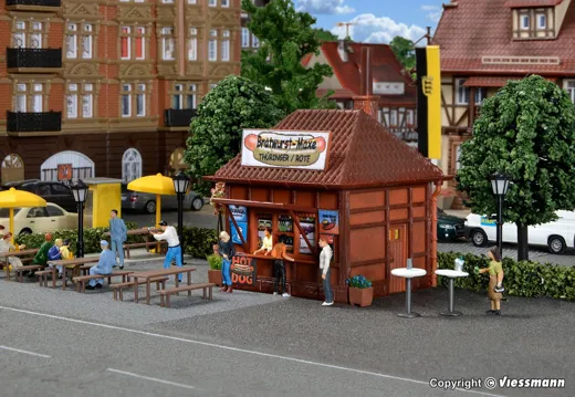 H0 Kiosk Bratwurst-Maxe