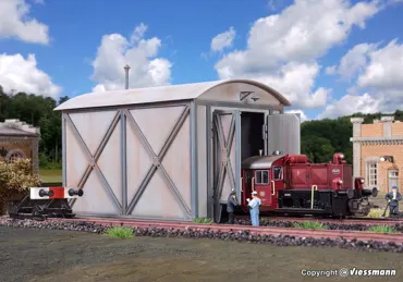 H0 Lokschuppen für Köf