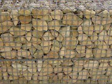 H0 Mauerplatte Gabionen, 10