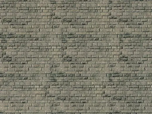 N Mauerplatte Haustein, 10