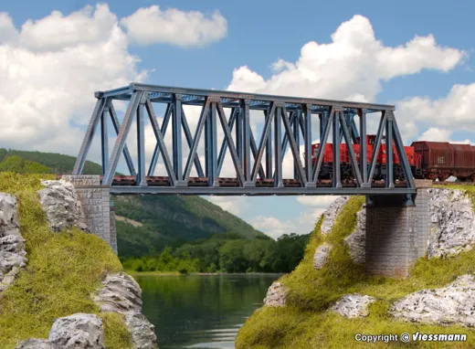 N Stahlkastenbrücke, gerade