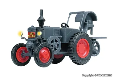 H0 Lanz Bulldog mit bel. Fron