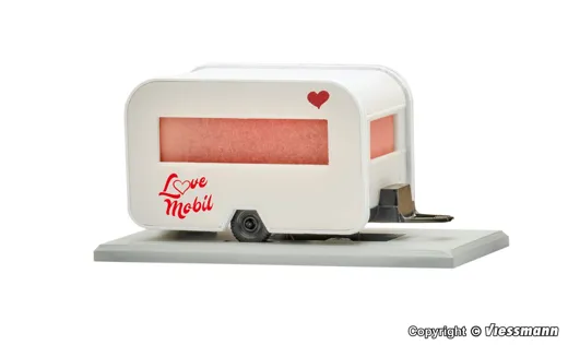 H0 Love Mobil mit LED-Beleuch